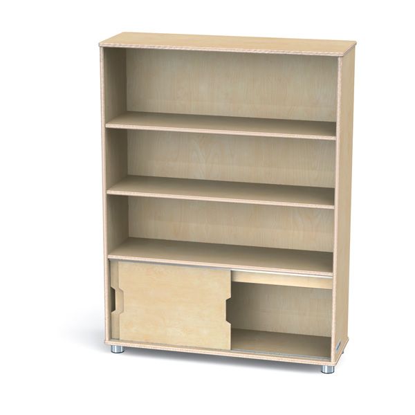 Truemodern® Three-Shelf Bookcase