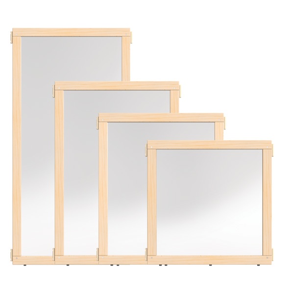 Kydz Suite® Panel - T-Height - 24" Wide - Mirror