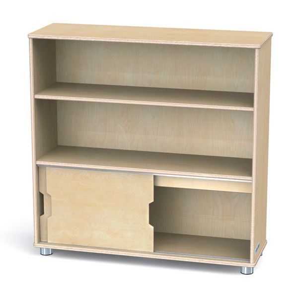 Truemodern® Two-Shelf Bookcase