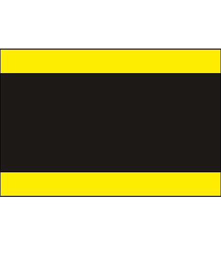 Norplex Yellow/Black/Yellow 1/16" Phenolic Sheet
