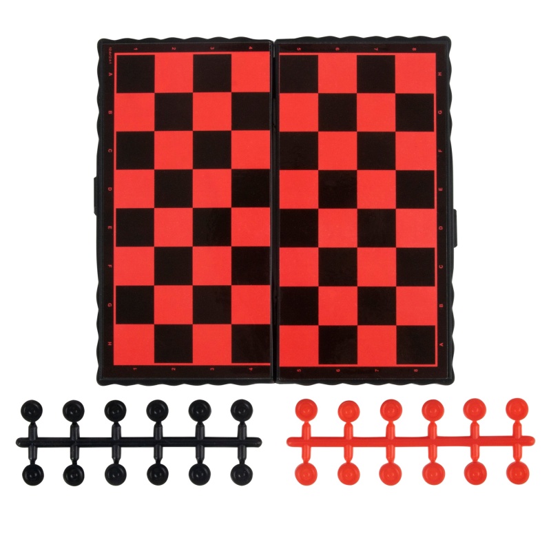 Bulk Mini Checkers Board Game For Kids - 50 Pcs