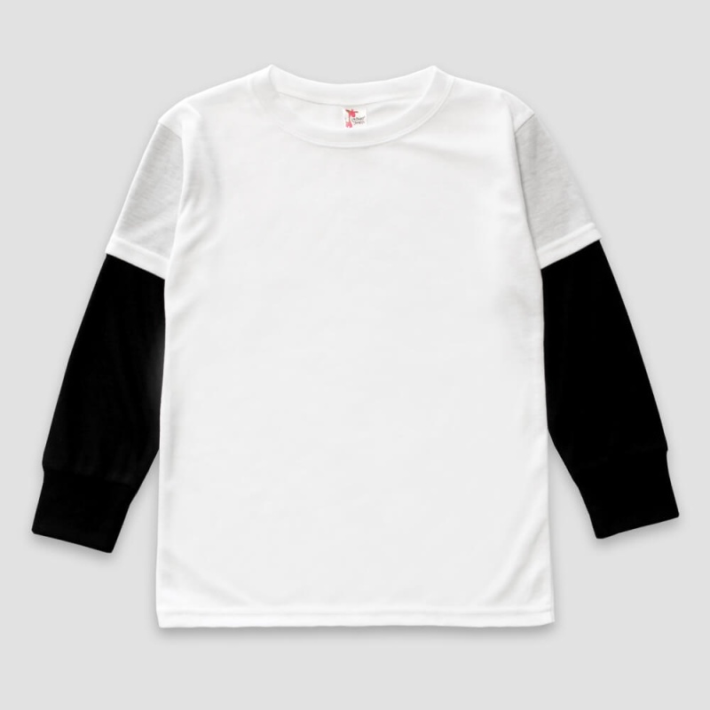 Toddler Twofer T-Shirt Long Sleeve – 100% Polyester