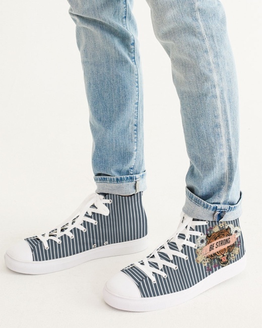 Men's Hightop Canvas Shoe Cool Guy