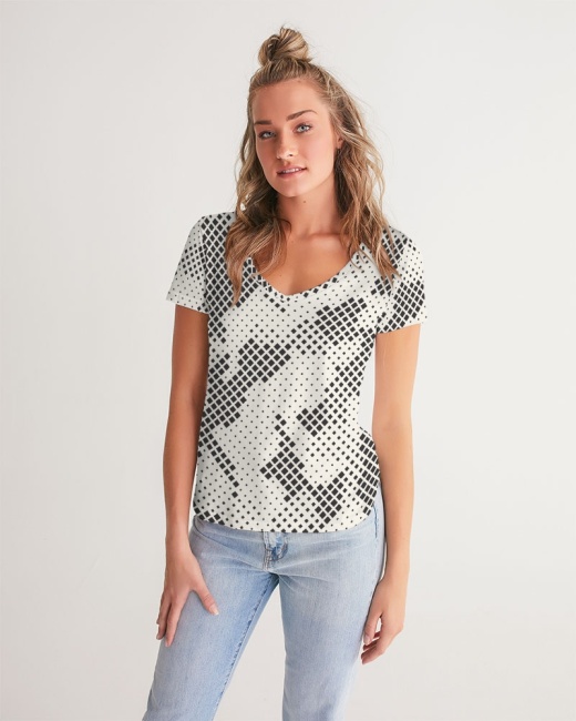 Women's V-Neck Tee Variation