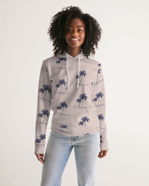 Women's Hoodie Palms Trees