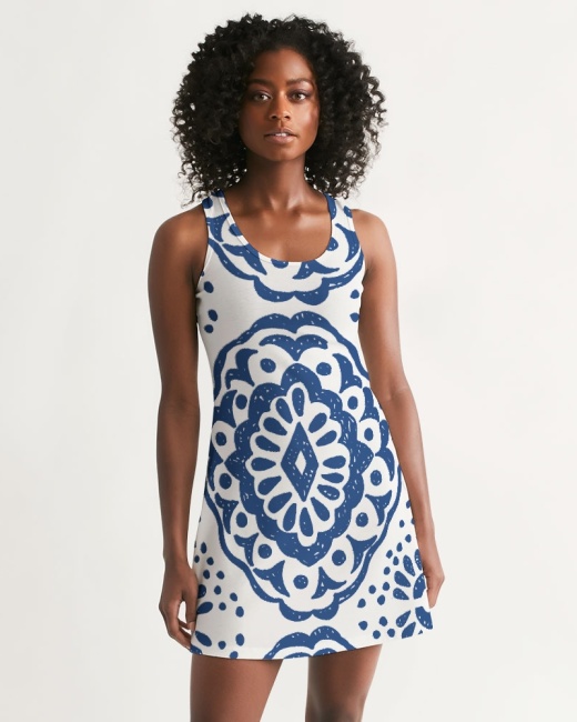 Women's Racerback Dress Peace