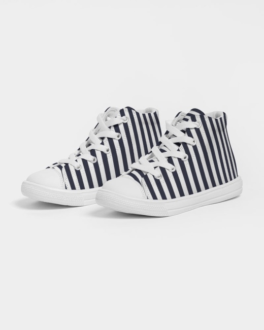 Kids Hightop Canvas Shoe Human Right