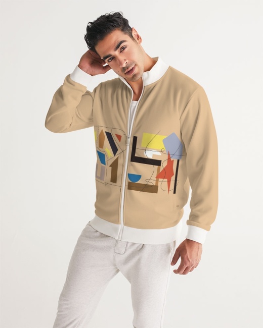 Men's Track Jacket Neutral Color