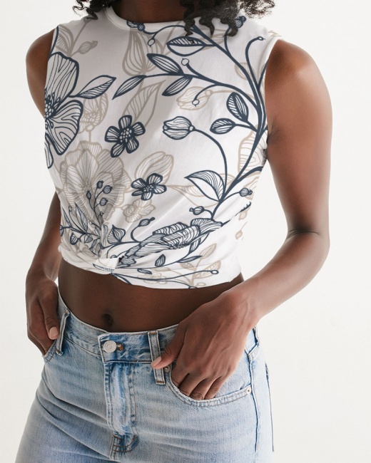 Women's Twist-Front Tank Top