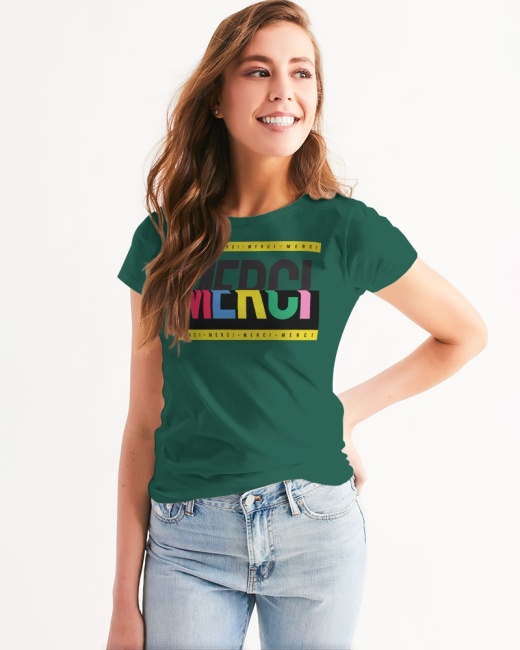 Women's Tee Jungle Green