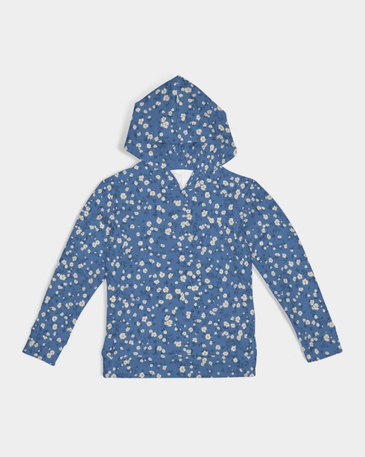 Kids Hoodie Blue Liberty Floral