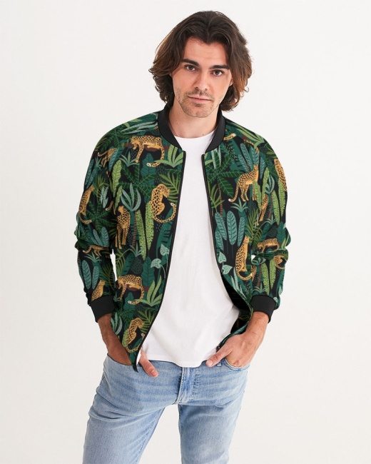 Men's Bomber Jacket Jungle Cheetah