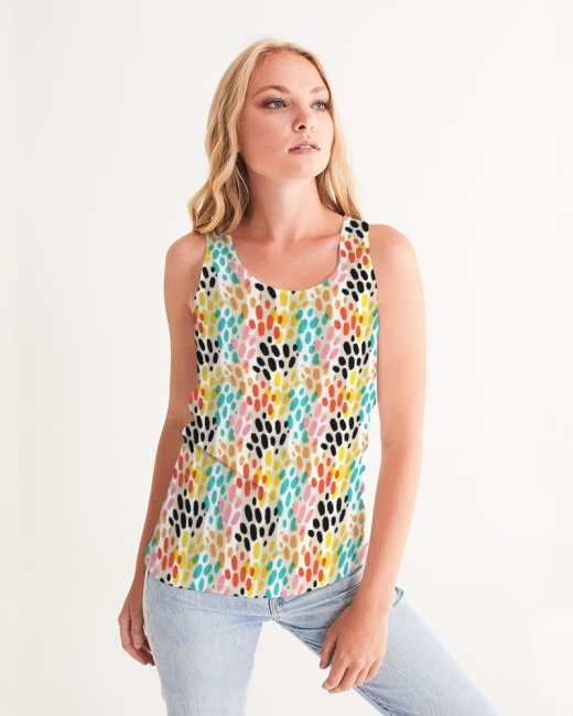 Women's Tank Multi Cheetah