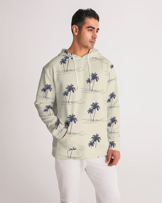 Men's Hoodie Plam Tree - Comfort Meets Style