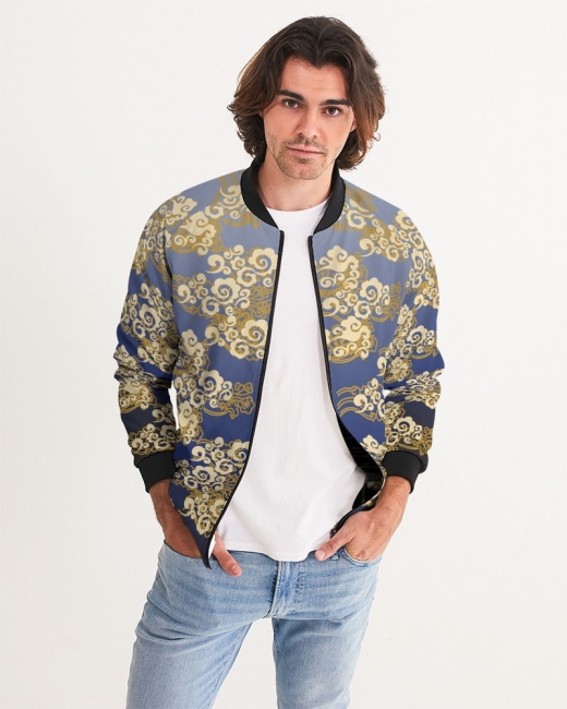 Men's Bomber Jacket Fortune Clouds
