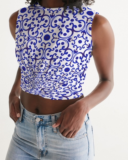 Women's Twist-Front Tank Precious