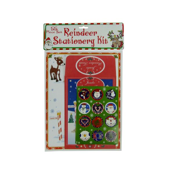Reindeer Stationery Kit, Pack Of 24