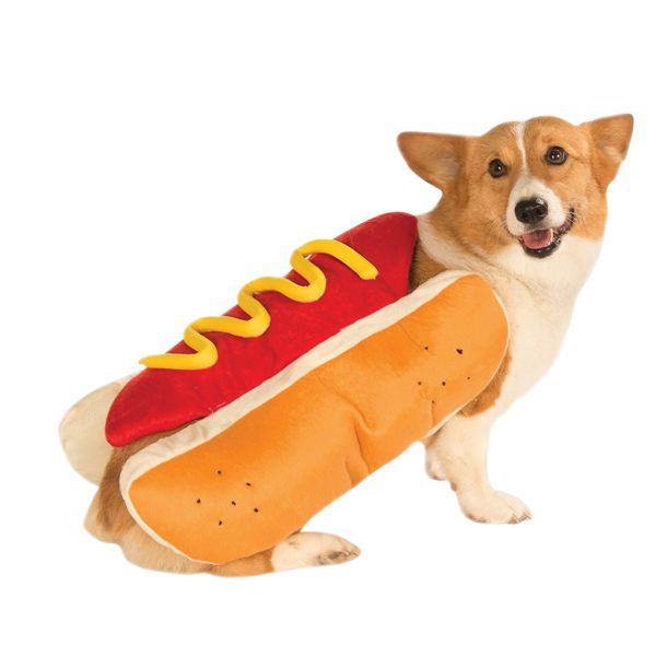 Hot Dog Pet Costume, Pack Of 2