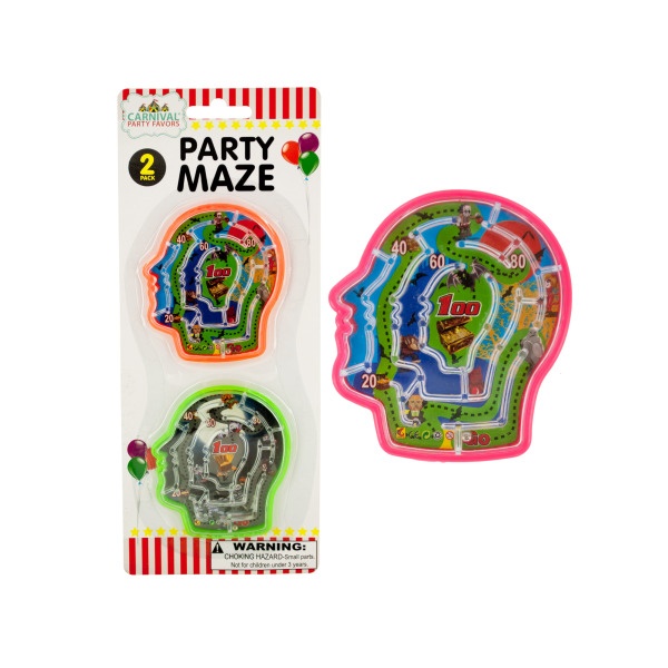 Halloween Party Brain Mazes, Pack Of 24