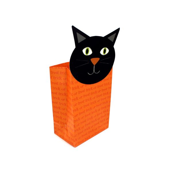 Trick Or Treat Cat Gift Bag, Pack Of 24