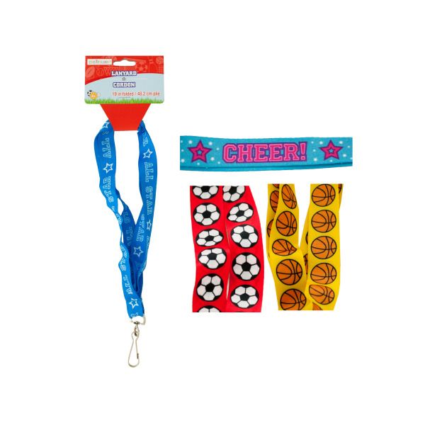 Sports Lanyard, Pack Of 24
