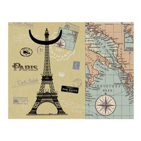 Eiffel Tower Gift Bag, Pack Of 24