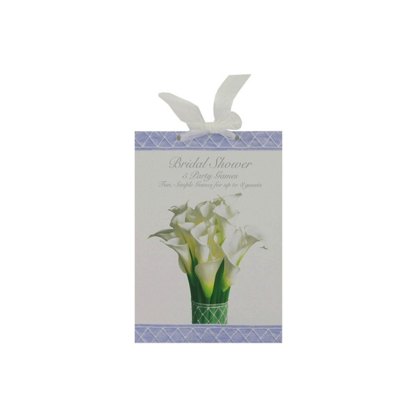 Bridal Shower Party Game Book, Lily Bouquet, Pack Of 24