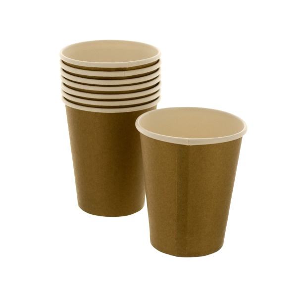 Gold Hot/Cold Cups Set, Pack Of 24