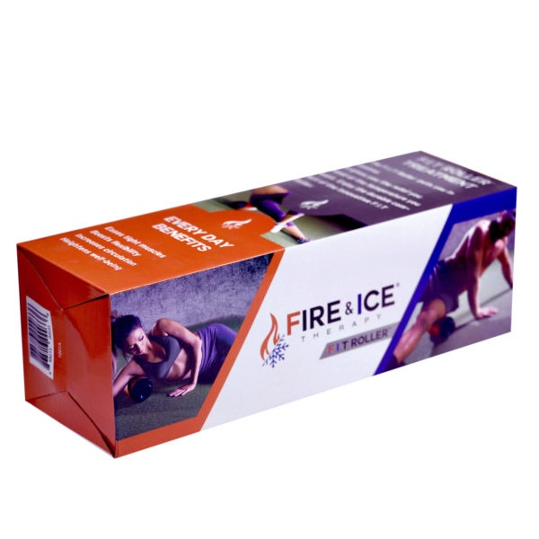 Fire & Ice Therapy Deluxe Fit Training Massage Roller, Pack Of 2