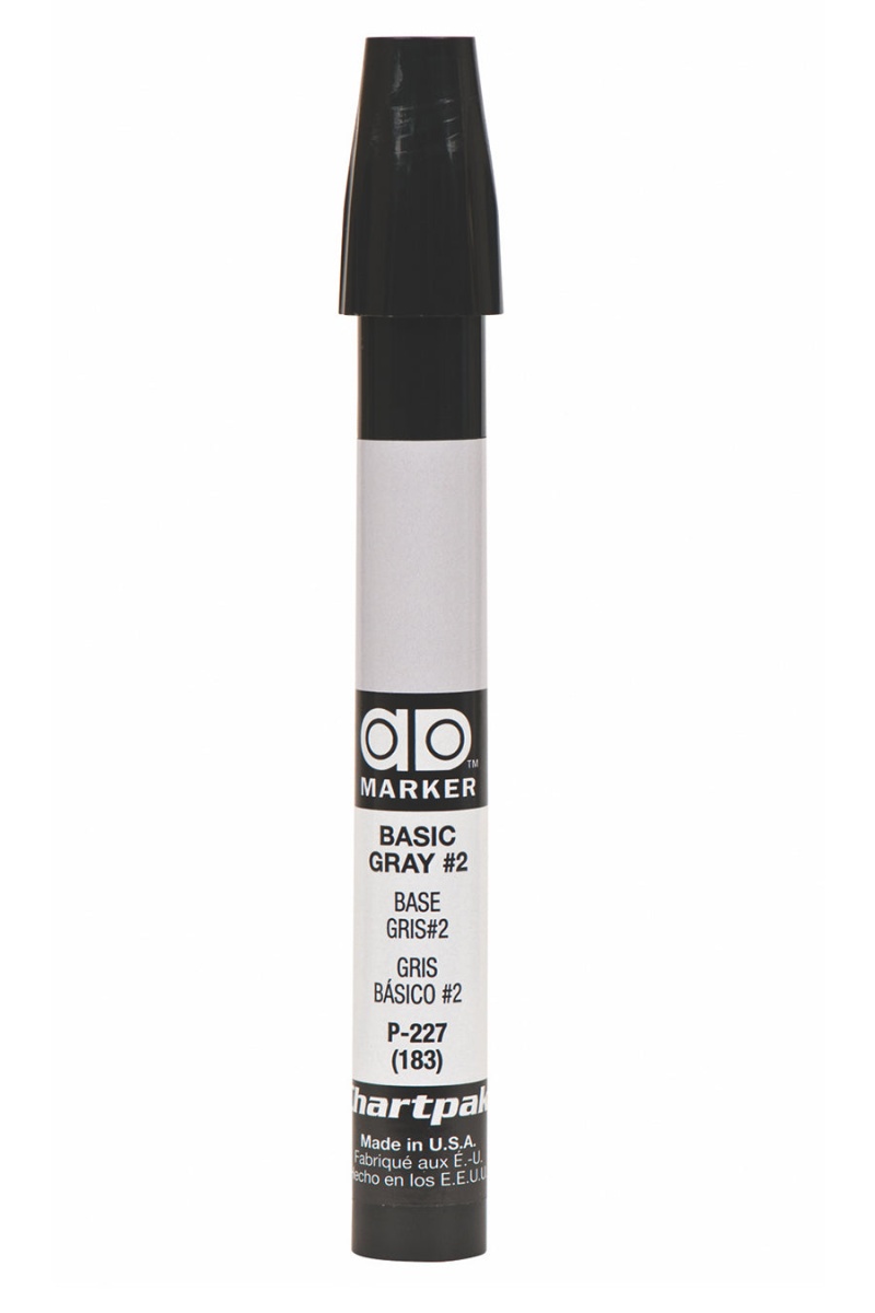 Chartpak Ad® Marker Grey Color Family
