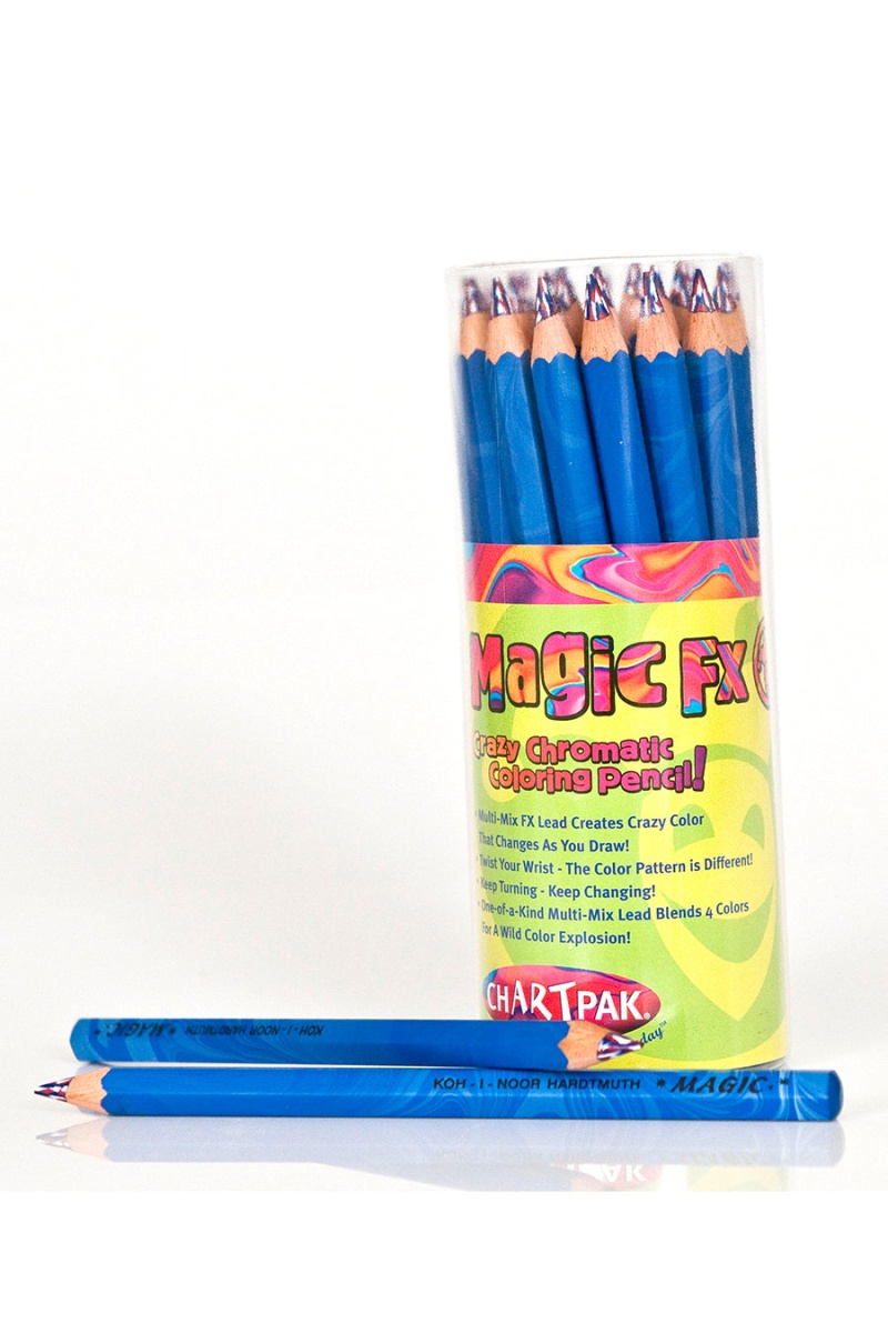 Koh-I-Noor® Magic Fx® Pencil Sets - 30 Piece Blue & Red
