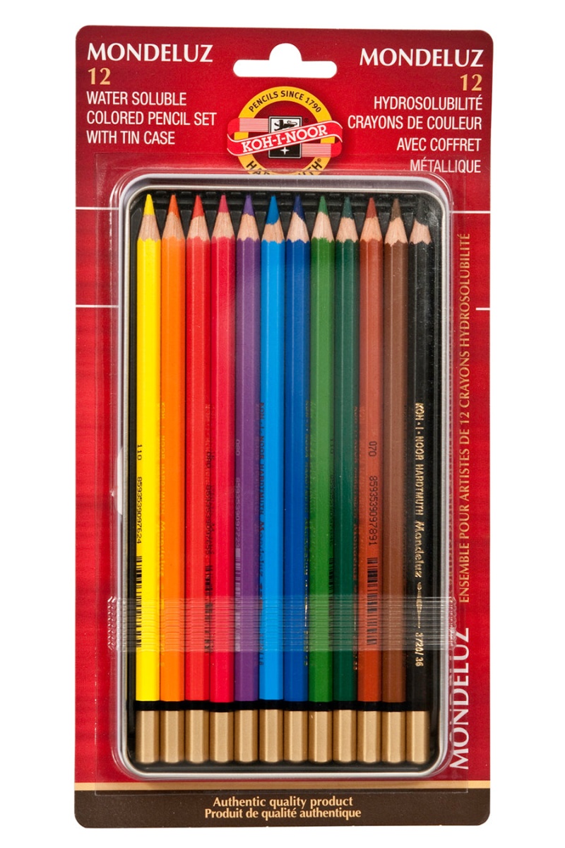  Koh-I-Noor® Mondeluz® Aquarell Colored Pencil Sets - 12 Piece