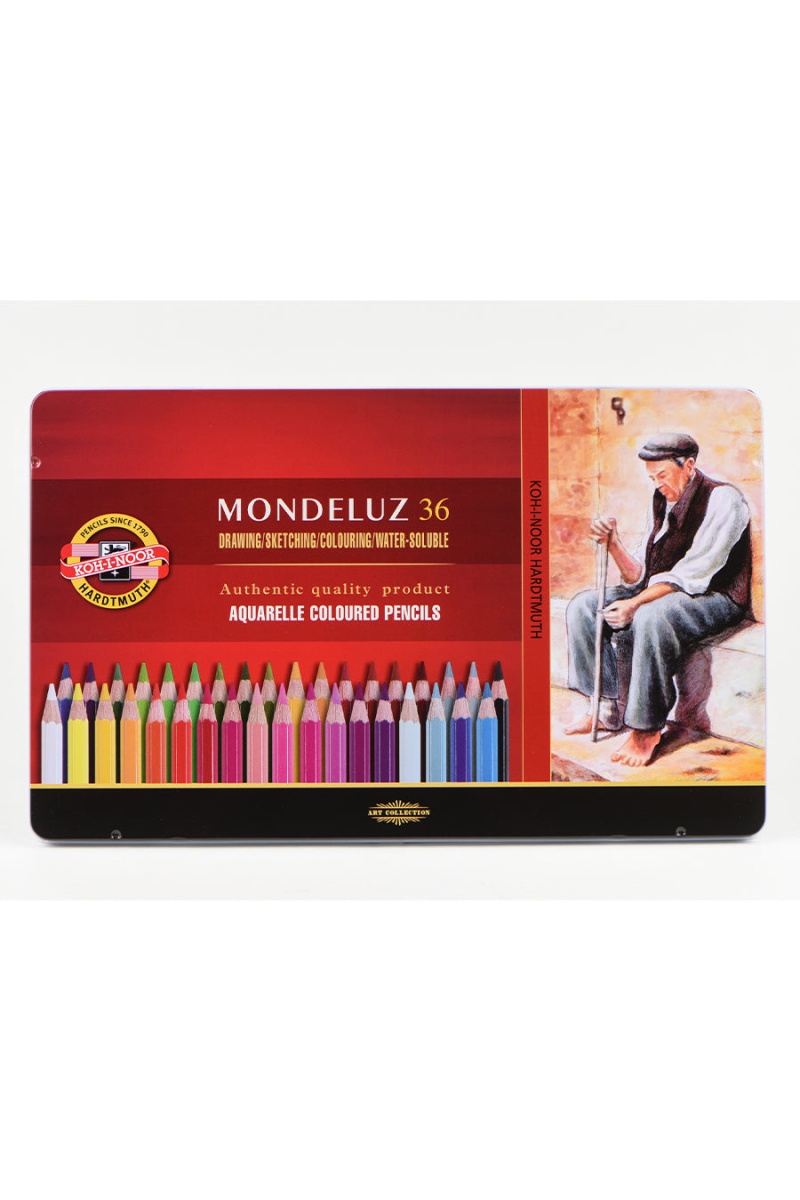 Koh-I-Noor® Mondeluz® Aquarell Colored Pencil Sets 36 Piece