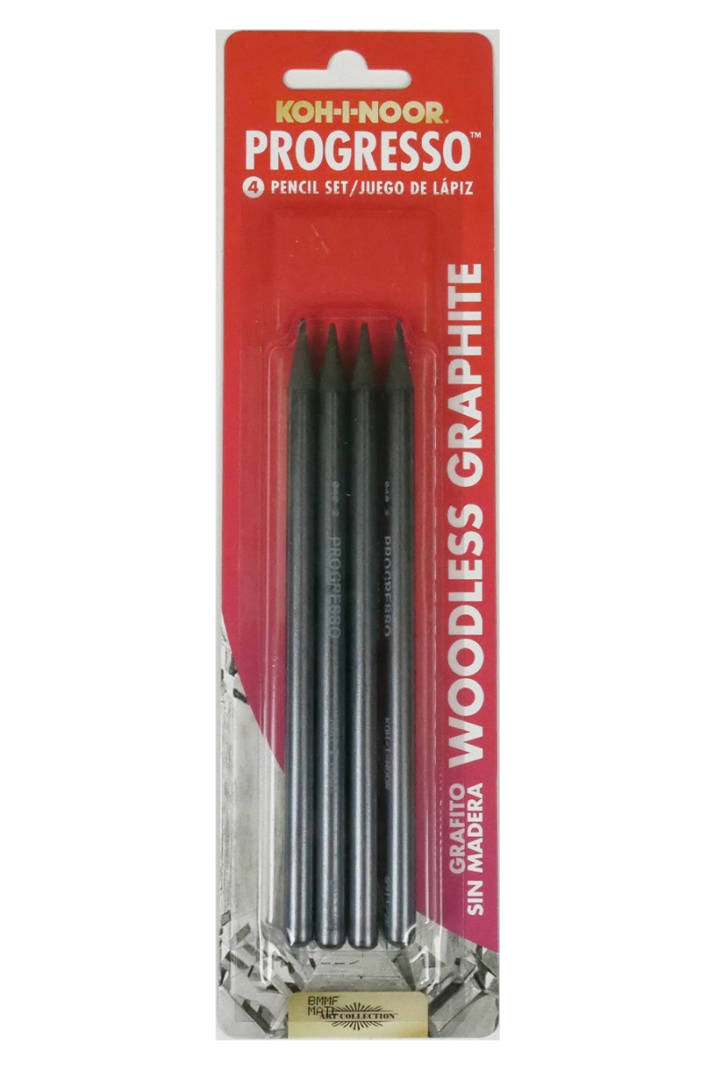 Koh-I-Noor® Progresso® Woodless Graphite Pencil Sets - 12 Piece