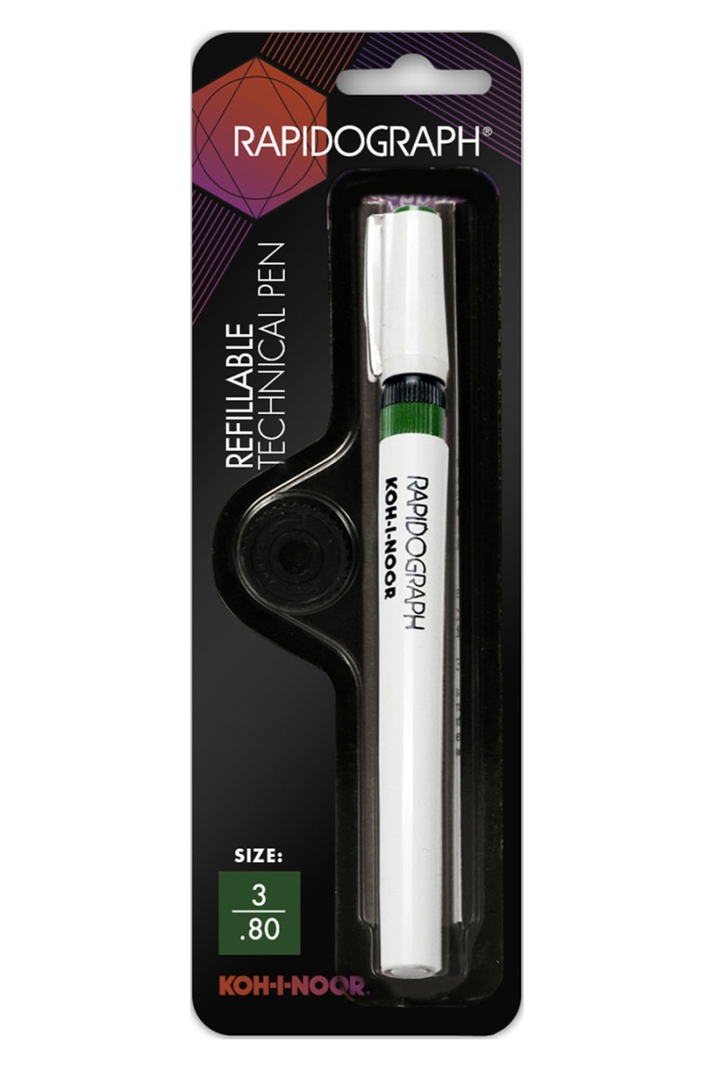  Koh-I-Noor® Rapidograph® Pens - 2.5/.70