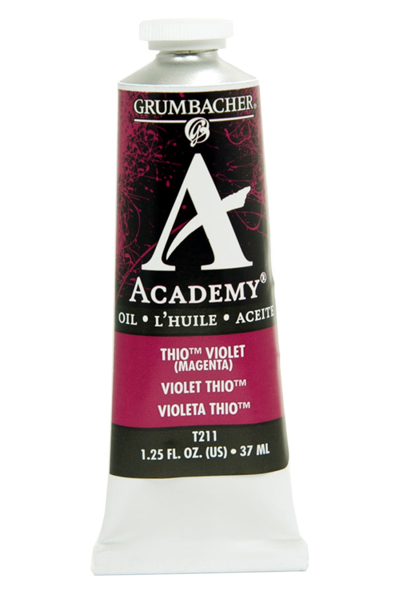 Academy® Oil Violet Color Family Thio Violet T211 / 37 Ml. (1.25 Fl. Oz.)
