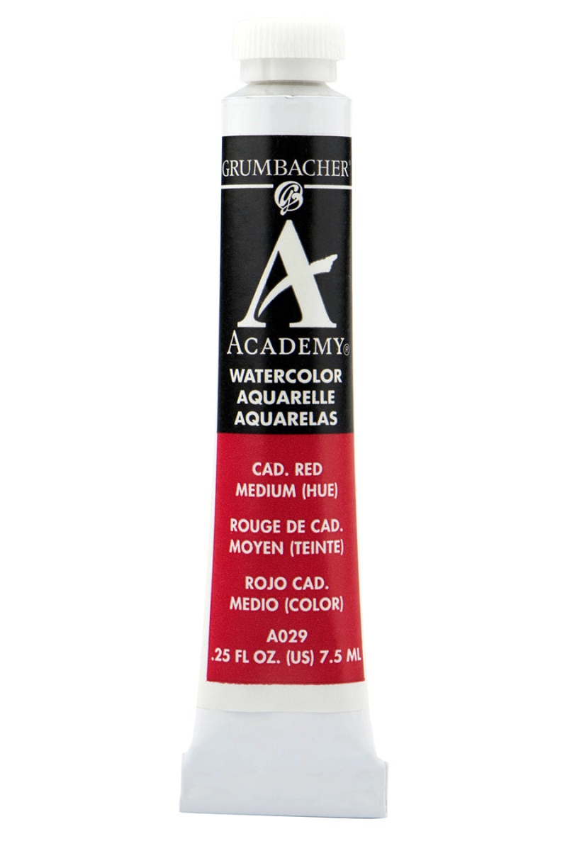 Academy® Watercolor Red Color Family