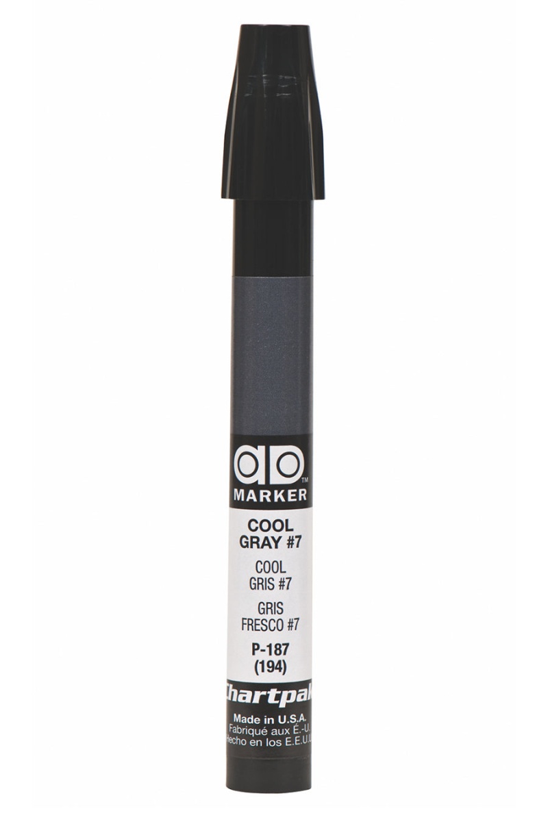 Chartpak Ad® Marker Grey Color Family