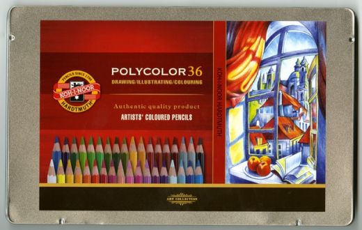 Koh-I-Noor® Polycolor® Pencil Sets 36 Piece