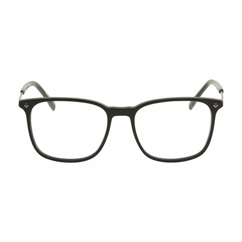 Lacoste Black Square Mens Acetate Eyeglasses 8917