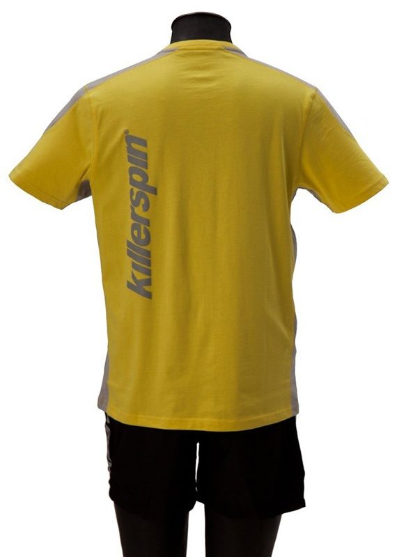 Killerspin The Steel Shield Shirt: Yellow/Grey, Large