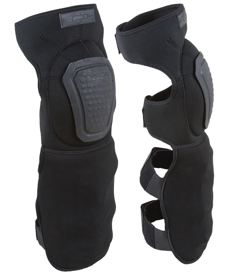 Neoprene Knee/Shin Guards W/ Non-Slip Knee Caps