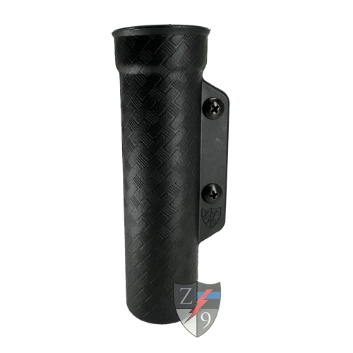 Color: Black, Finish: Basket Weave, Mount: Molle Loks