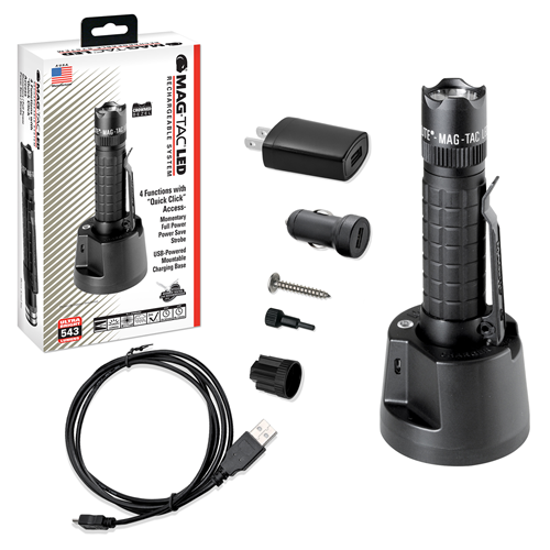 Mag-Tac Rechargeable Flashlight System
