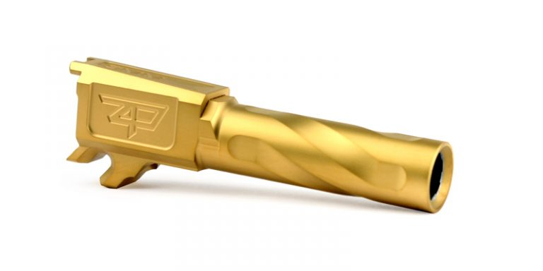 P365 Barrel Flush and Crown – TiN (Gold)