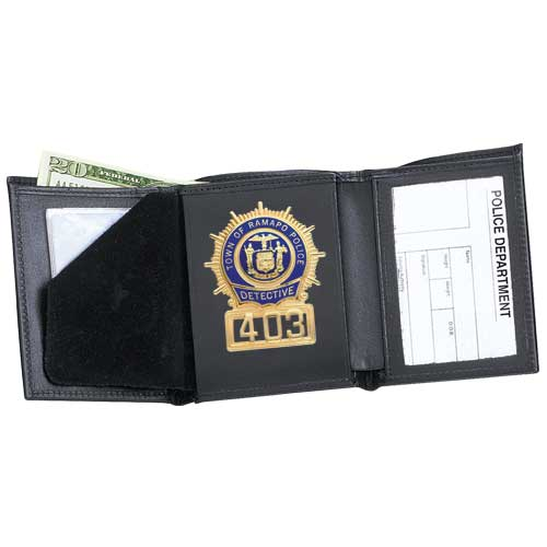 Tri-Fold Badge Wallet - Dress