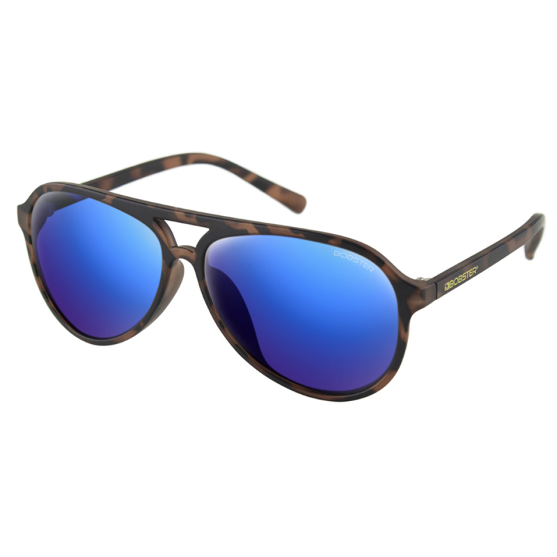 Frame Color: Matte Tortoise, Lens Color: Brown/Blue Mirror