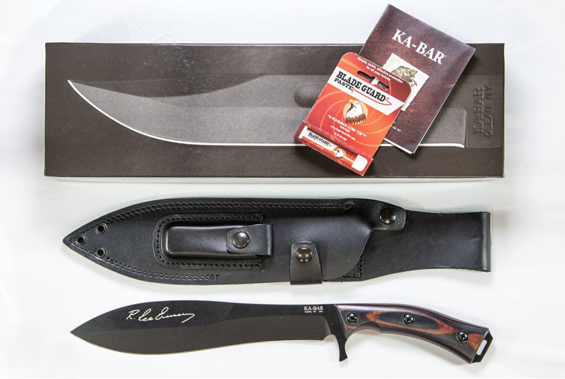 Gunny Knifeblack Leather Sheath, Str Edge