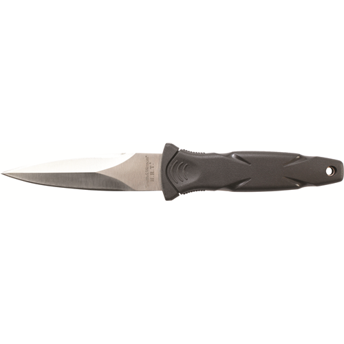 Blade Color: Gray, Blade Edge: Plain, Blade Style: Dagger