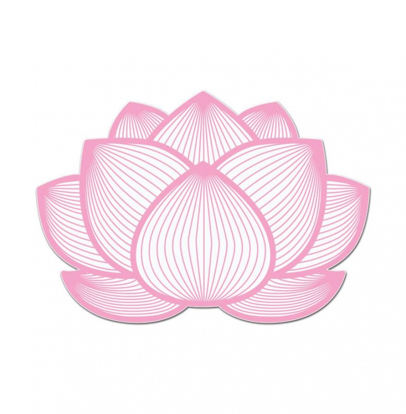 Lotus Flower Sticker - 1 Sticker